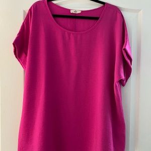 Entro Bright Pink Top